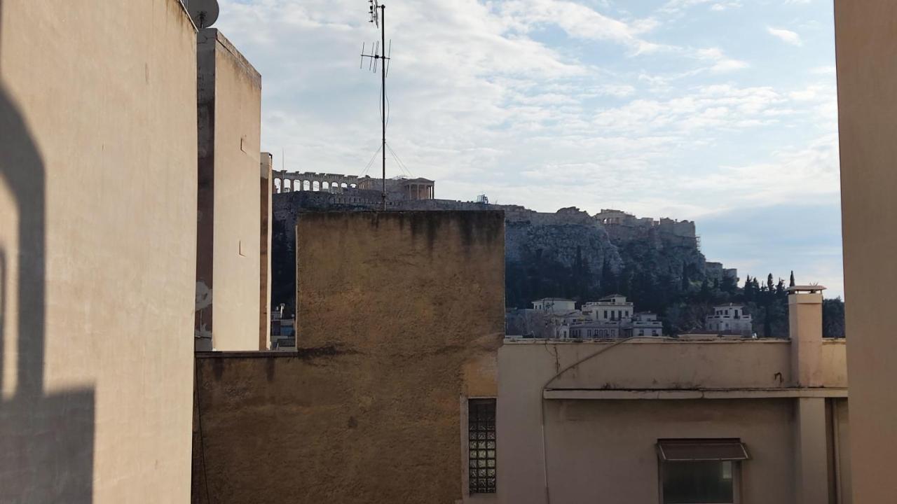 Acropolis Of Athens From Ermou Str Apartment Exterior photo